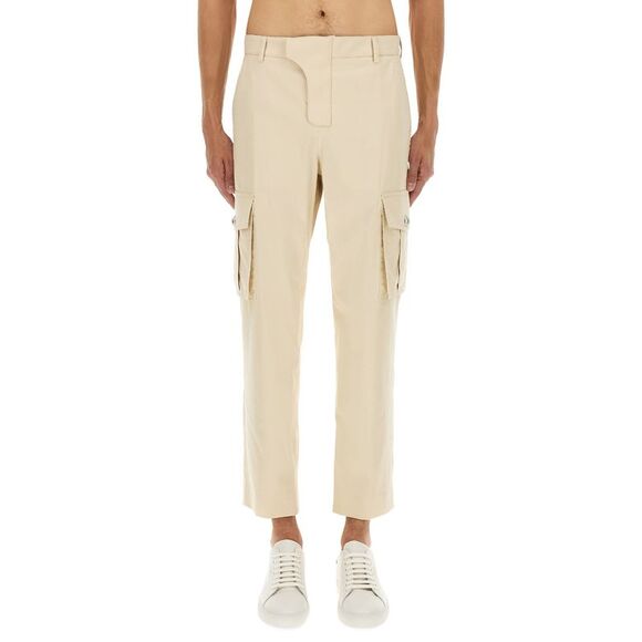 Balmain Men Cotton Cargo Pants
